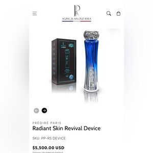 Prédiré Paris Blue Radiant Skin Revival Device